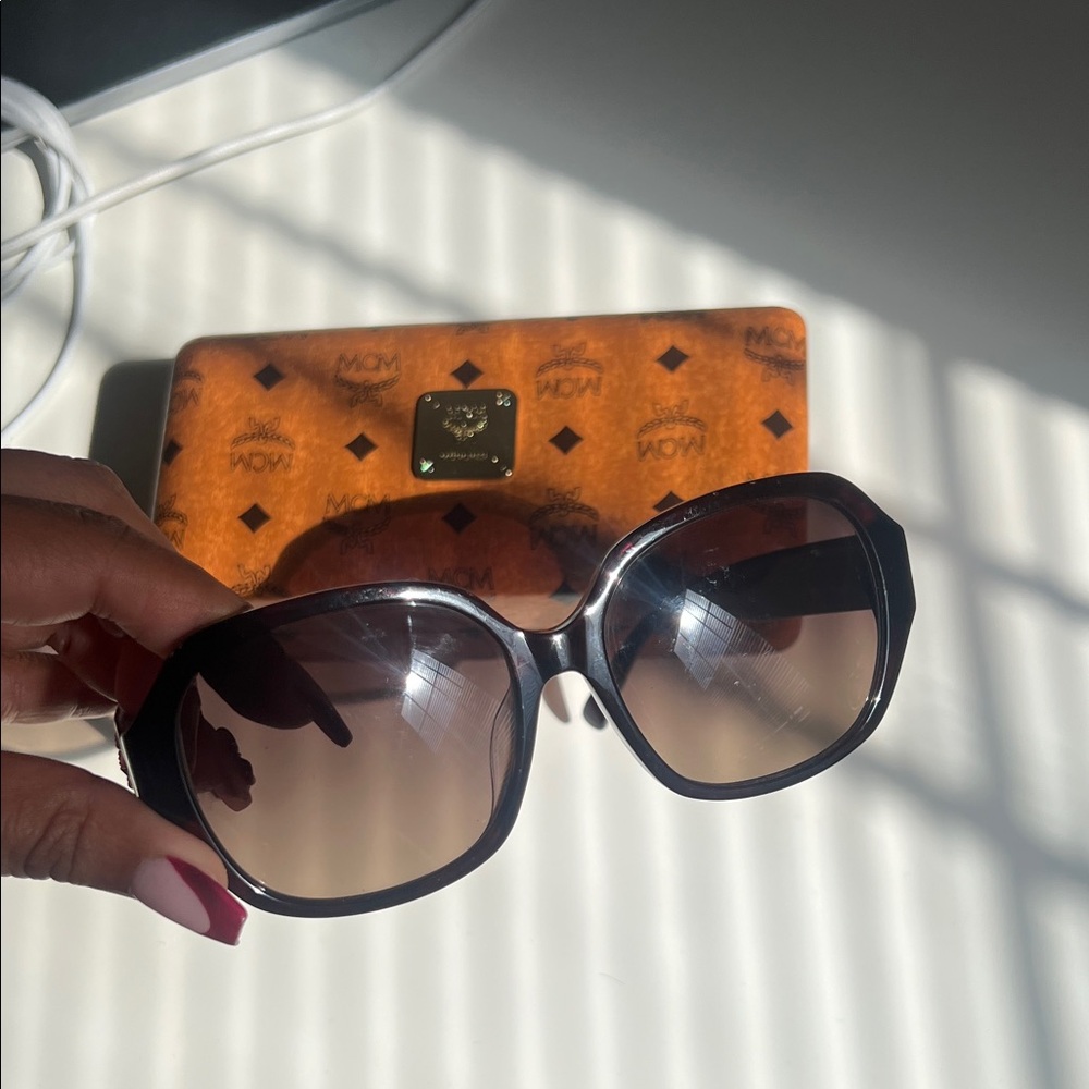 MCM Black Sunglasses with Gradient Lenses